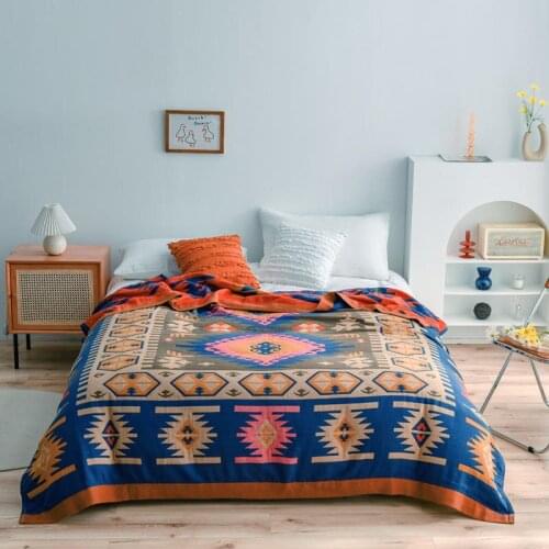 Arabic Style Cotton Quilted Bedspread Prayer Blanket Sitting Blanket