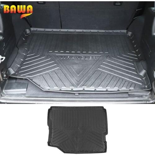 BAWA Car Trunk Rear Storage Cargo Luggage Net Holder Car Trunk Net for Jeep Wrangler JL 2018+ Car Accessories