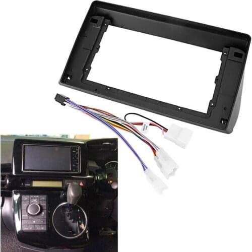 10 Inch 2Din Car Fascia for TOYOTA WISH 2009-2012 Stereo Fascias Panel Dash Mount Installation Car DVD Frame Kit In-Dash