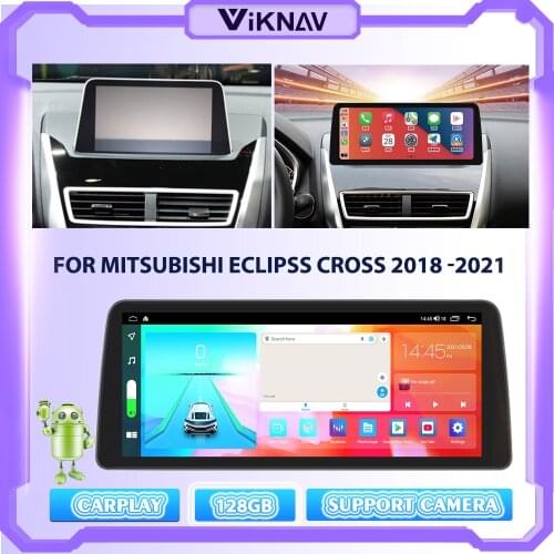 12.3 Inch 128G For Mitsubishi Eclipss Cross 2018 -2021 Car Android Radio Stereo Multimedia Player Navigation Carplay Head Unit