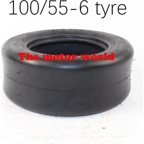 Free Shipping High Performance 245mm 100/55-6 Tubeless Tire Vacuum Tyre for Scooter Go Karts ATV Quad Bike OFF-Road
