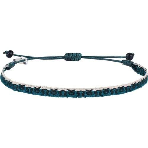 KELITCH Bracelets for Women Charm Wrap Woven Rope Geometric Pattern Vintage Bangles New Bracelets ensemble collier femme