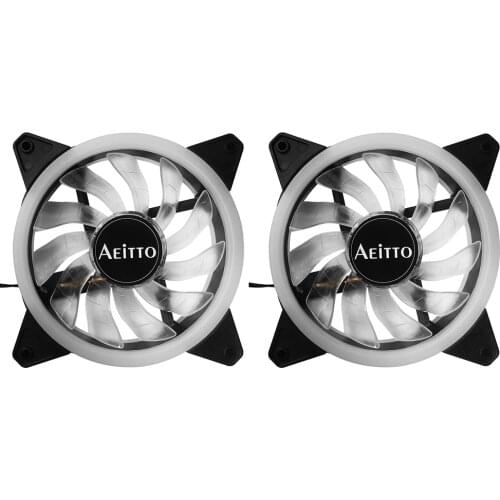 CPU Cooler Quiet Silent Cooling 12V 120mm 4 Pin PC Computer Case Cooling CPU Cooler Fan Silent Radiator Heatsink