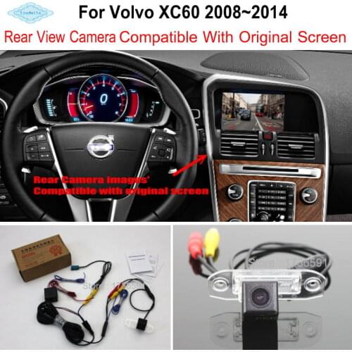 Lyudmila For Volvo XC60 XC 60 2008~2014 RCA & Original Screen Compatible / Car Rear View Camera / HD Back Up Reverse Camera Sets