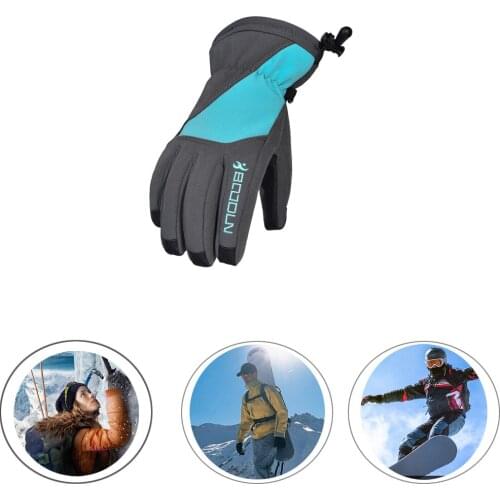 Ski Gloves Winter Outdoor Men and Women Riding Thickened Cold Waterproof and Warm Gloves 7 Color Gift Unisex S/M/L/XL