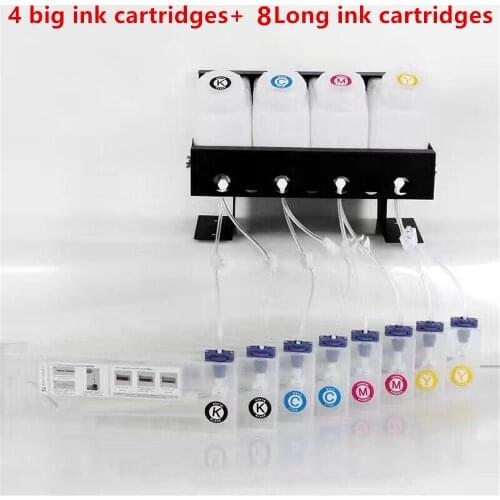 Pictorial machine 8 color Ink supply system for Roland wit-color Human Allwin eco-solvent printer Bulk ink supply system 6colors