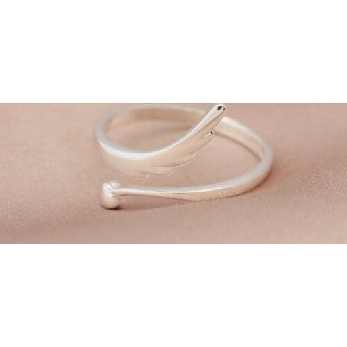Mloveacc Women's Silver Rings