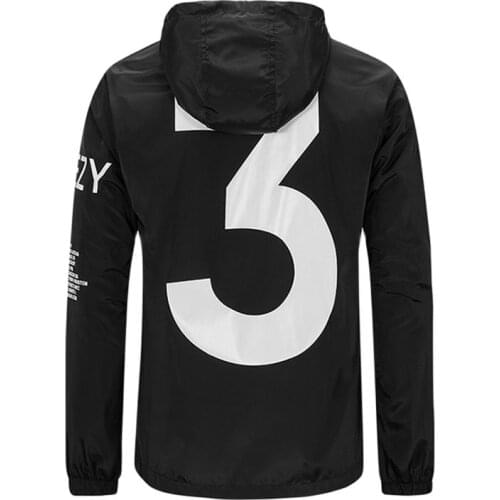 2021 men jacket household summer sunscreen breathable casual thin hooded jacket long-sleeved zipper waterproof jacket Plus size