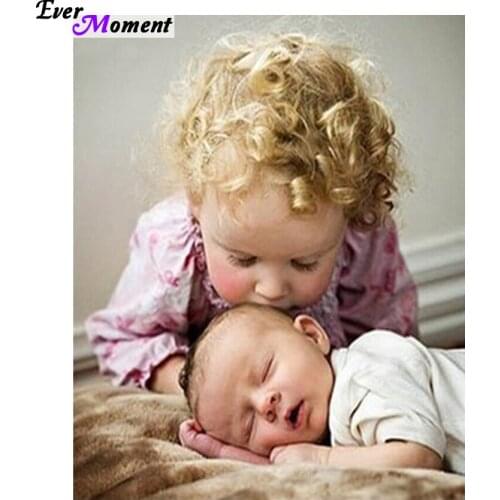 NEW DIY Diamond Painting Child Sewing Rhinestones Hand Embroidery Cross Stitch Creative Gift diamond mosaic baby crafts ASF430