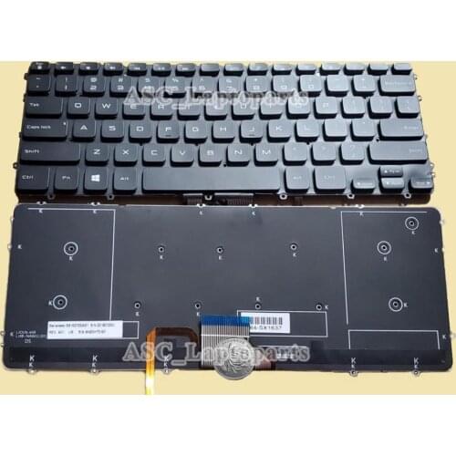 NEW US QWERTY Keyboard for DELL Precision M3800 XPS 15 9530 Laptop 0HYYWM BACKLIT , No Frame