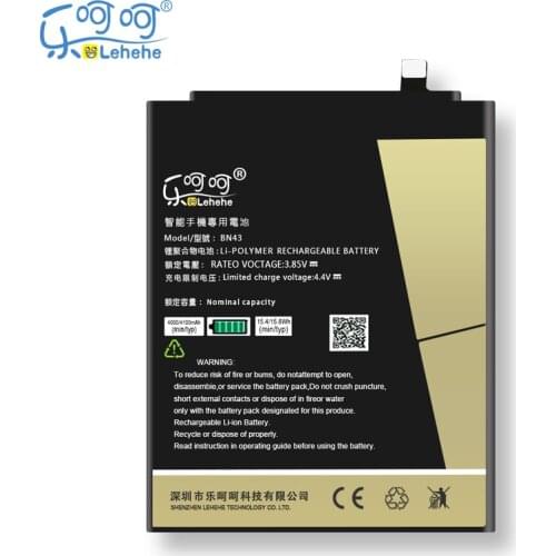 Original LEHEHE BN43 BN41 BM45 BM46 BM42 Battery for Xiaomi Redmi Note 2 3 4 4X Hongmi Redmi Note2 Note3 Battery with Tools Gift