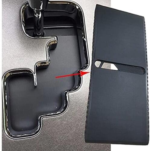 2PCS Shift Console Slide Cover Gear Dust Cover Fit for Lexus 06-13 IS250 IS350 11-13 Is-F 35975-53020