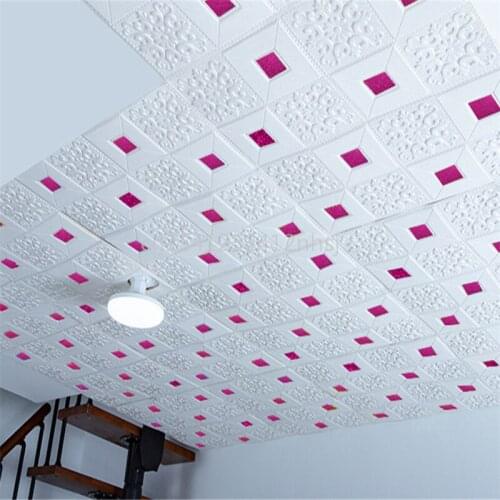 Wallpaper Self Adhesive Ceiling Ceiling Decoration Wall Sticker Waterproof Self Adhesive 3d Living Room Tv Background