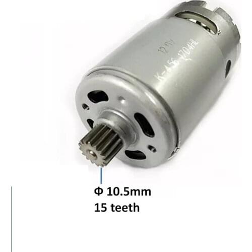 15 Teeth DC Motor Replacement for 10.8V 12V For BOSCH GSR 1080-2-Li TSR1080-2-LI GSR1200-2-LI GSR1080-2-LI Cordless Drill Driver