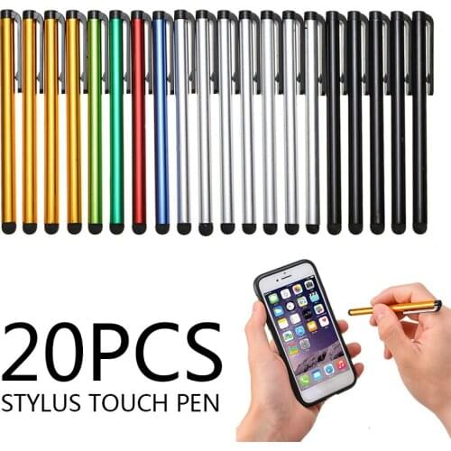 20pcs New Arrival Tablet Stylus Touch Pen Suitable for iPad Samsung Huawei Tablet Portable Smartphone Stylus Pen Random Color