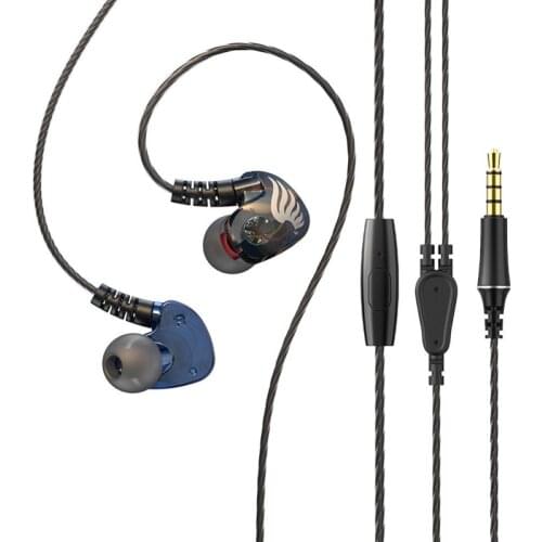 Universal 3.5mm Wired In-Ear HiFi Heavy Bass Earphone Music Sports Headphone