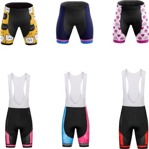 SPTGRVO Women Cycling Bib Shorts Gel Pad Road Bicycle Short Pants Superelastic Shockproof MTB Bike Shorts culotte ciclismo mujer
