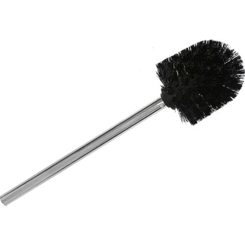 1Pcs Replacement Stainless Steel WC Bathroom Toilet Brush Head Holders Cleaner Black White Colors High Quality Cleaning Brushes