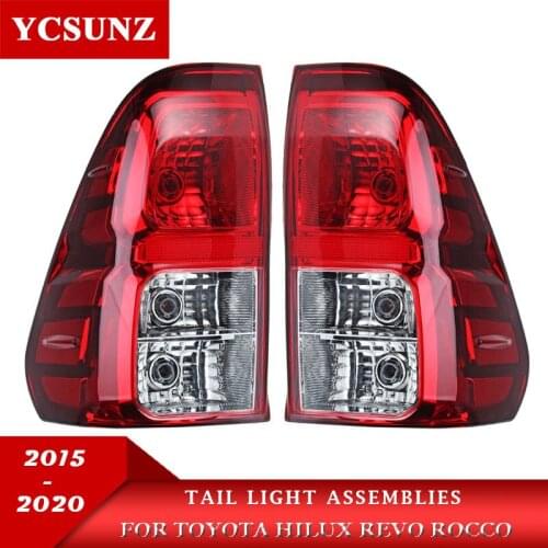 Car Accessories Tail Lights Assembly For Toyota Hilux SR5 Revo Rocco 2015 2016 2017 2018 2019 2020 Replacement Parts