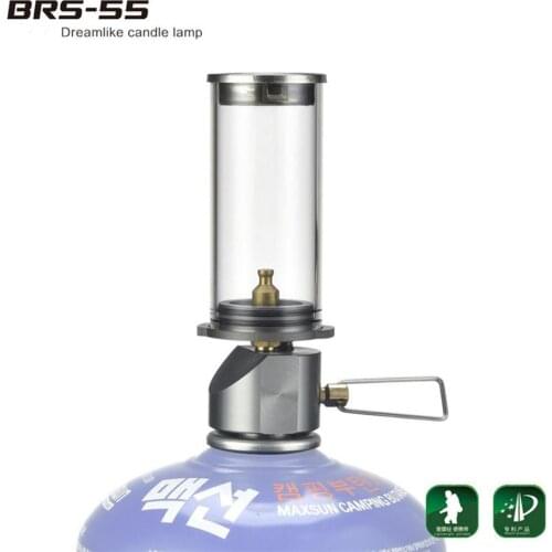 BRS-55 Outdoor Camping Lamp Ultralight Portable Gas Lamp Tourist the Tent Night Lights Camping Gas Lantern