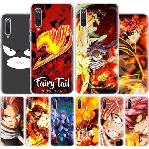 Fairy tail Anime Cover Phone Case For Xiaomi Redmi Note 10 9 9S 8T 8 7 6 5 9A 6A 7A 8A 9C K20 S2 Pro Luxury Soft Coque