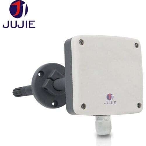 Air duct temperature and humidity sensor 4-20mA 0-5V 0-10V filter tube pipe hole ventilation intensive housing waterproof