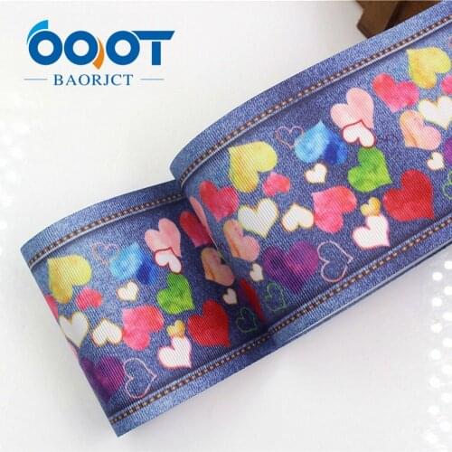 1041 - 3 inch 75mm Cartoon Printed grosgrain ribbon , 10 yards DIY handmadeHair accessories Material wedding gift wrap