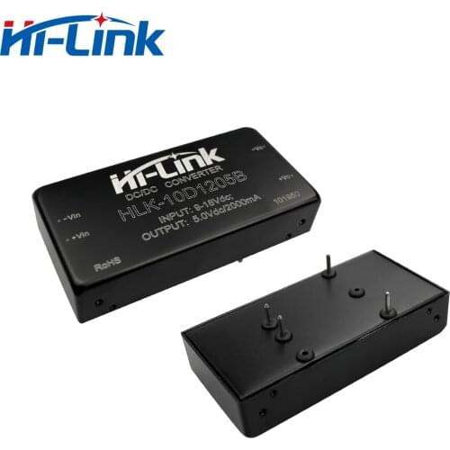 9-18Vdc to 10W 5V 2A dc dc power converter module with 0.3w standby power free shipping