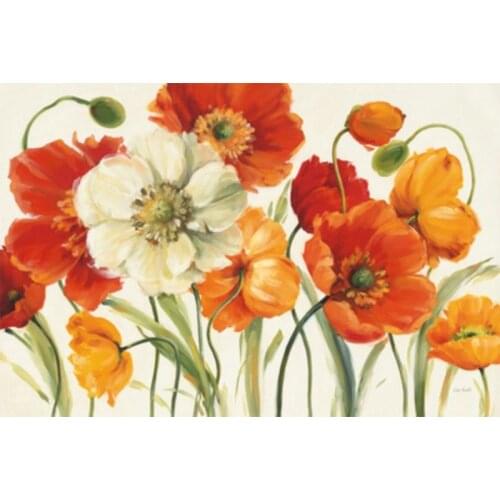 Embroidery Poppies Melody Dimensions Cross Stitch Kit Stuck on You with 100% Cotton Floss& Free Shipping for Wall Decor and Gift
