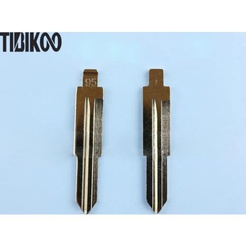 NO.95 Key Blade for Daewoo Replacement Folding FLip Key Blade Side Groove