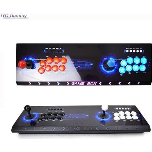 IYO Pandora Box 9H 3288 Arcade Console USB Joystick Arcade Buttons With Light 2 Players Control Retro 3D Arcade Game Box