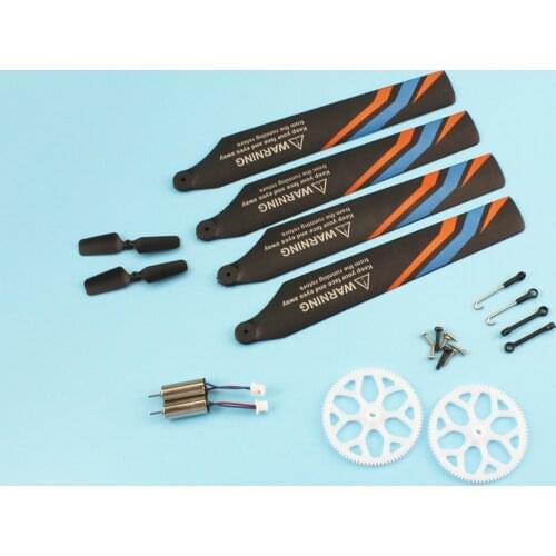 Plastic RC Helicopter Aircraft Upgrade Spare Parts Accessories Replacement for WLToys XK K127 Spare Part Modification Parts