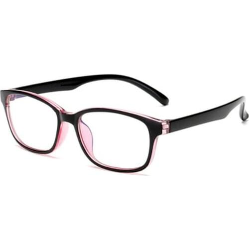 Anti-blue Light Flat Mirror Anti-radiation Glasses Frame for Men and Women Playing with Mobile Phone and Computer To Protect Eye