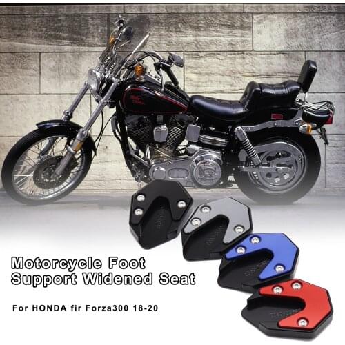 Motorcycle Kickstand Pad Support Ground Outdoor Parking For