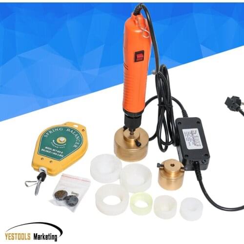 Capping Machine 10-50mm Handheld Automatic Electric Cap Screwing Machine Bottle Alcohol Hydrogen Peroxide