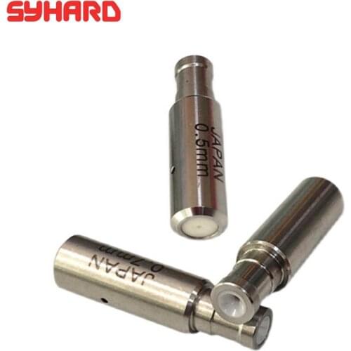 2pcs/lot Wire EDM Wire Cutting Machine Guide White Ceramic Guide Drill Guide diamond Nozzle 6x30mm Inner Hole 0.1-1.2mm