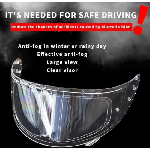 Universal Anti-fog Patch Visor Lens for Motorcycle Full Open Face Helmet Lens Anti-fog Film Motorcross Moto Lens Antifog Film