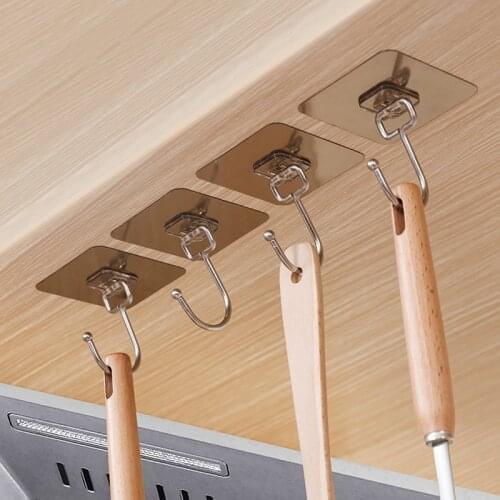 10Pcs Larger Strong Adhesive Wall Hook Big Size Towel and Coats Hanger Heavy Load Rack Cup Sucker for Kitchen Bathroom