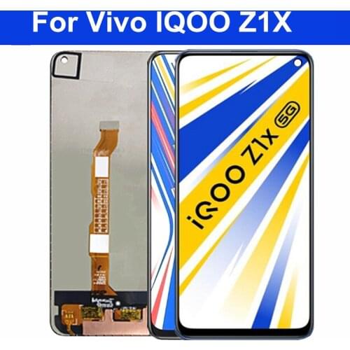 6.57" For vivo iQOO Z1X LCD Display + Touch Screen Digiziter Assembly Replacement for Vivo IQOO Z1x lcd