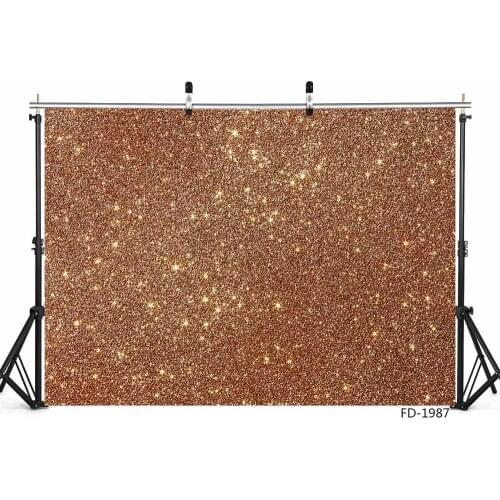 Golden Glitters Shining Party Photography Backgrounds Customized Photographic Backdrops For Photo Studio Baby Shower Photocall
