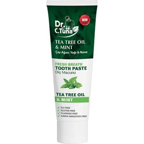 Farmasi Tea Tree Oil And Mint Toothpaste 112G. Turkey Shipping