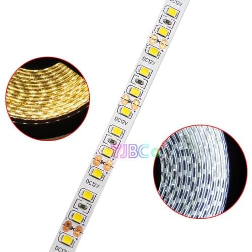 High Bright 5m 120 LEDs/M 2835 SMD LED Strip DC 12V 24V 8mm White/Warm White/Natural White/Red/Green/Blue Flexible Lamp Tape
