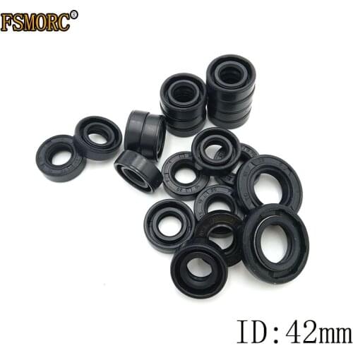 TC-42*50*52*53*54*55*56*57*58*60*62*64*65*66*68*70*72*75*76*80*85*4/5/6/7/8/9/10/12 NBR Shaft Oil Seal Double lip spring rotary