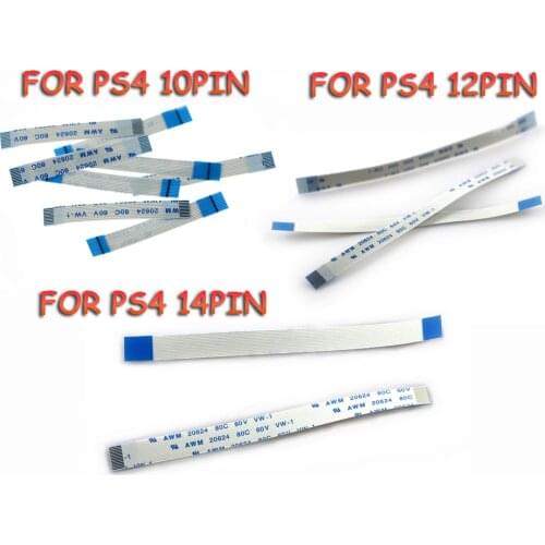2000PCS For Sony PS4 Controller 10PIN 12PIN 14pin charging board Flex Cable For PS4 Touch pad Flex Ribbon Cable