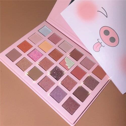 18 Colors Eyeshadow Palette Matte Shimmering Naturally Long Lasting No Smudging Cosmetics Makeup Eye Shadow Eyeshadow Palette