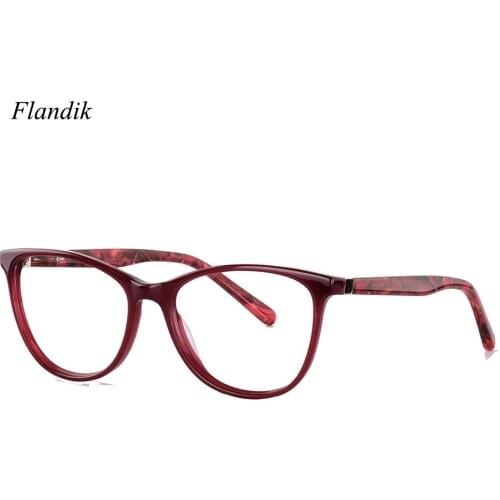 Acetate Optical Glasses Frame Men Fashion Designer Myopia Prescription Eyeglasses Women Full Square Nerd Spectacles Eyewear