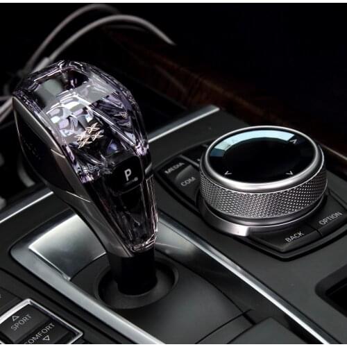 Auto Body Kits Three-Piece Set Gear Shift Knob for BMW X5 Series G Chassis G05 2019-2021 Car Accessories