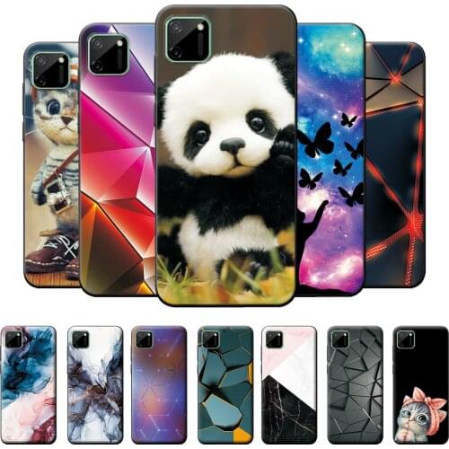 For Realme C11 Case TPU Phone Case For Realme C11 6.5" Soft Silicone Back Cover For OPPO Realme C11 c11 Fashion Protective Coque