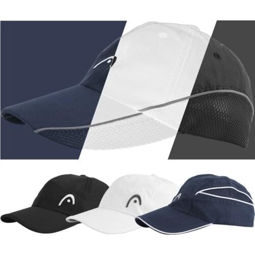 Head Breathable sunshade sports cap fashion quick-drying knitted hat tennis cap
