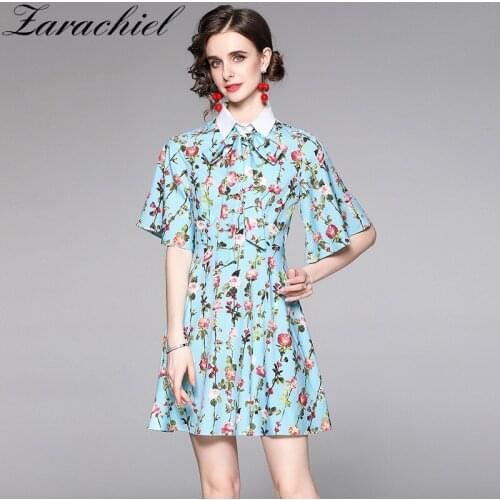 Летние платья на пуговицах HAMALIEL China At AliExpress